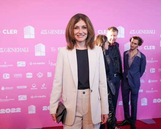 25.05.2022, Zug, Bossard Arena, Swiss Music Awards, swiss singer Ursula Bellwald Sina on the red carpet Zug Bossard Arena Zug Switzerland Copyright: xJustPictures.ch DanielaxPorcellix