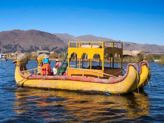 Cruising on Lake Titicaca in Peru. Copyright: xLoopxImages Apexphotosx APEX01622WT075