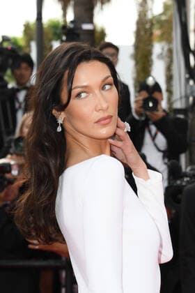 75th Cannes Film Festival 2022, red carpet Broker Pictured: Bella Hadid  Copyright: xManuelexMangiarottix xipa-agencyx xVeneziax2020x