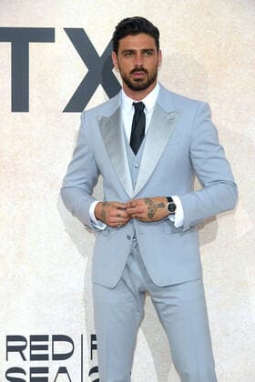 Cannes 2022 - 75Â° Festival Internazionale del cinema, Decima serata, amfAR Gala Cannes 2022. Nella Foto Michele Morrone  Copyright: xAlbertoxTerenghix xipa-agency.nex xVenezia2020x