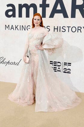 Barbara Meier bei der 28. amfAR Gala Cannes im Rahmen vom Festival de Cannes 2022 75. Internationale Filmfestspiele von Cannes im HÃ tel du Cap-Eden-Roc. Antibes, 26.05.2022