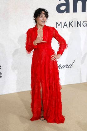 Michelle Rodriguez bei der 28. amfAR Gala Cannes im Rahmen vom Festival de Cannes 2022 75. Internationale Filmfestspiele von Cannes im HÃ tel du Cap-Eden-Roc. Antibes, 26.05.2022
