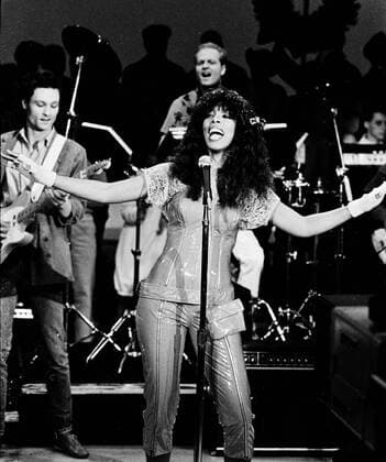 Donna Summer on American Bandstand, 1985 Copyright: xRonxWolfsonx xMediaPunchx