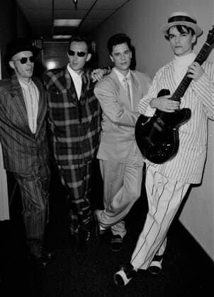 Blow Monkeys perform on American Bandstand in 1986 Copyright: xRonxWolfsonx xMediaPunchx