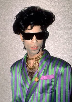 Prince a top the roof at Universal Amphitheater, 2002 Copyright: xRonxWolfsonx xMediaPunchx