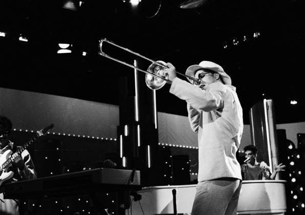 Thomas Dolby at the Grammy Awards in 1984 Copyright: xRonxWolfsonx xMediaPunchx