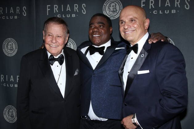 NEW YORK, NY - MAY 26: Marvin Scott, Tracy Morgan, Arthur Aidala at the Friars Club 2022 Entertainment Icon Award honoring Tracy Morgan at the Ziegfeld Ballroom in New York City on May 26, 2022. Copyright: xRWx
