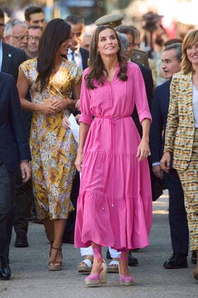 Entertainment Themen der Woche KW21 Entertainment Bilder des Tages 27-05-2022 Madrid Queen Letizia attend the 81st edition of the Madrid book fair with 378 stands at Parque del Retiro in Madrid. No Spain Â  Copyright: xPPEx