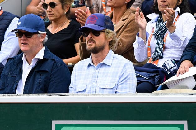 Owen Wilson CELEBRITES : Roland Garros 2022 - Internationaux de France - 27 05 2022 FedericoPestellini Panoramic 