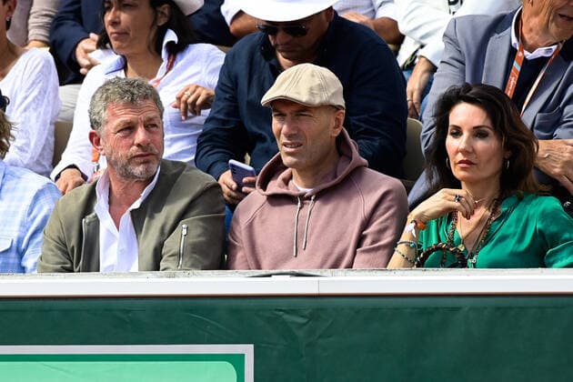 Zinedine Zidane et Veronique Zidane - Denis Brognairt - CELEBRITES : Roland Garros 2022 - Internationaux de France - 27 05 2022 FedericoPestellini Panoramic 