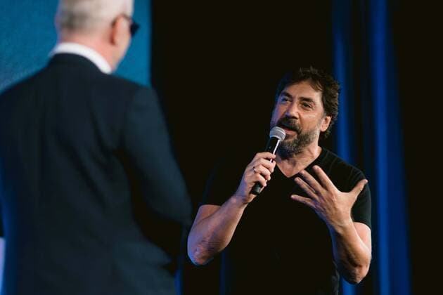 75eme Festival International du Film de Cannes. Masterclass avec Javier Bardem. 75th International Cannes Film Festival 280893 2022-05-27 Alpes-Maritimes Cannes France Bardem, Javier  Copyright: xTerencexBaelenx STAR_280893_007