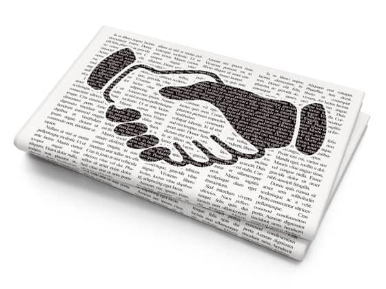 Finance concept: Pixelated black Handshake icon on Newspaper background , 19888864.jpg, background, business, paper, people, hand, icon, 3d, newspaper, news, meeting, team, success, concept, idea, finance, handshake, letter, teamwork, corporate, media, market, newsletter, strategy, information, white, reading, management, partnership, text, company, symbol, human, contract, project, partner, achievement, deal, cooperation, word, greeting, commerce, agreement, shake, article, black, money, target, leadership,