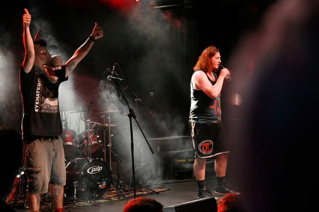 Sendeschluss live im Backstage. München, 27.05.2022