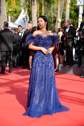 Aseel Omran Premiere Kinofilms Mother and Son Un petit frere auf dem Festival de Cannes 2022 75. Internationale Filmfestspiele von Cannes im Palais des Festivals Cannes 27.Mai 2022