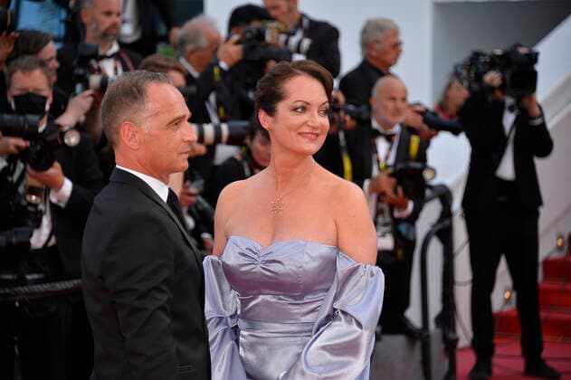 Natalia Woerner und Heiko Maas Premiere Kinofilms Mother and Son Un petit frere auf dem Festival de Cannes 2022 75. Internationale Filmfestspiele von Cannes im Palais des Festivals Cannes 27.Mai 2022