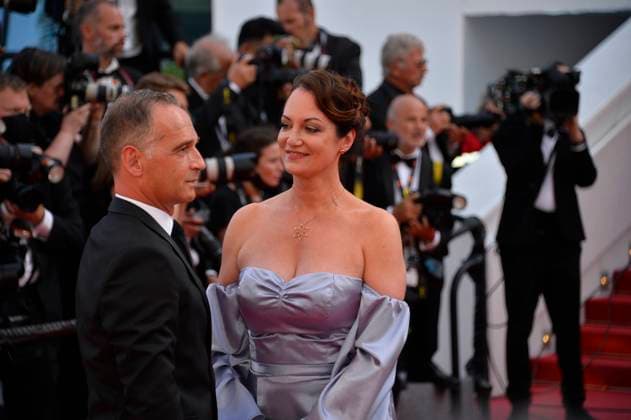 Natalia Woerner und Heiko Maas Premiere Kinofilms Mother and Son Un petit frere auf dem Festival de Cannes 2022 75. Internationale Filmfestspiele von Cannes im Palais des Festivals Cannes 27.Mai 2022