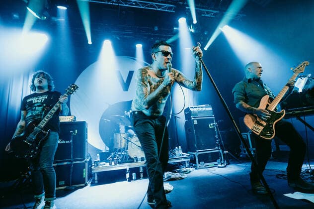 Viagra Boys live in Copenhagen, Denmark Copenhagen, Denmark. 27th, May 2022. The Swedish punk band Viagra Boys performs a live concert at Pumpehuset in Copenhagen. Here vocalist Sebastian Murphy is seen live on stage. Copenhagen Denmark  Copyright: xGonzalesxPhoto NikolajxBransholmx