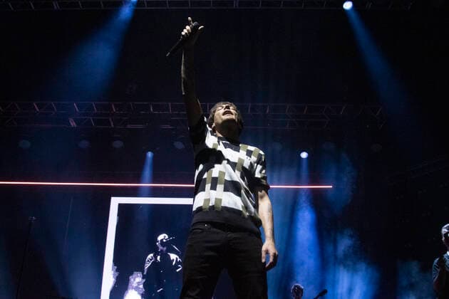 RIO DE JANEIRO, RJ - 27.05.2022: SHOW DE LOUIS TOMLINSON NO RIO DE JANEIRO - The British singer, Louis Tomlinson performed on the night of this Friday (27), at the Jeunesse Arena, in Barra da Tijuca. The singer returns to Brazil with the "Louis Tomlinson World tour", with sold-out tickets and fans camped out at the venue& 39;s door. x2211880x  CarlosxEliasxJunior