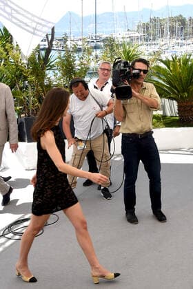 75th Cannes film festival 2022, Photocall film Mascarade. Pictured: Nicolas Bedos, Marine Wacht  Copyright: xAlbertoxTerenghi Cannesx2022x xix xVenezia2020x