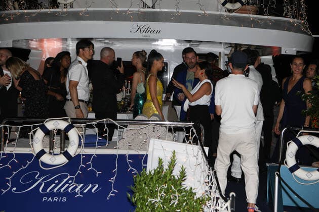 May 27, 2022, Cannes, Cote d Azur, France: LENA MAHFOUF attends the Killian Paris Kool Yacht Party during 75th annual Cannes Film Festival Cannes France - ZUMAc179 20220527_zep_c179_224 Copyright: xMickaelxChavetx