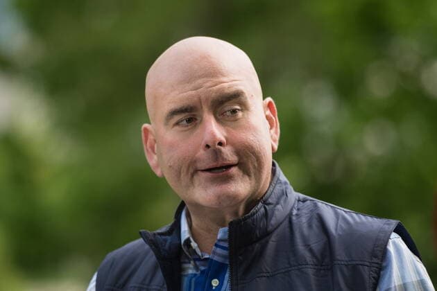 May 28, 2022, Etobicoke, ON, CANADA: Ontario Liberal Leader Steven Del Duca speaks to the media during a campaign stop at Norris Crescent Parkette in Toronto, Saturday, May 28, 2022. Etobicoke CANADA  - ZUMAc35_ 20220528_zaf_c35_023 Copyright: xTijanaxMartinx
