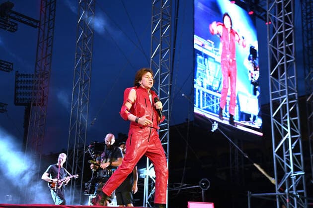 May 28, 2022, FLORENCE, Italy: Italian singer-songwriter and musician, Gianna Nannini, performs on stage during her concert at the Artemio Franchi stadium in Florence, Italy, 28 May 2022..ANSA CLAUDIO GIOVANNINI FLORENCE Italy - ZUMAa110 20220528_zaf_a110_104 Copyright: xClaudioxGiovanninix