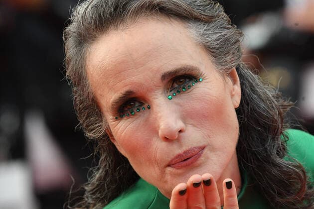 Entertainment Bilder des Tages 75th Cannes Film Festival 2022, red carpet Closing Ceremony Pictured: Andie MacDowell  Copyright: xManuelexMangiarottix xipa-agencyx xVeneziax2020x