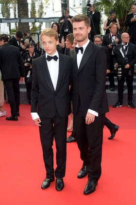 75th Cannes Film Festival 2022, red carpet Closing Ceremony Pictured: Lukas Dhont, Eden Dambrine  Copyright: xAlbertoxTerenghix xipa-agency.nex xVeneziax2020x