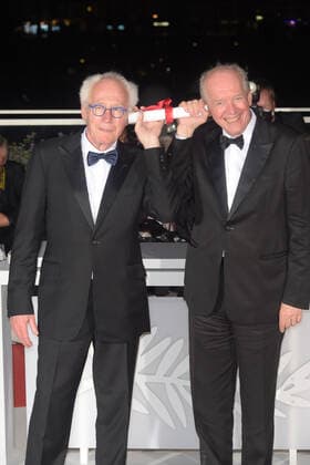 75th Cannes Film Festival 2022, Palme D Or Winner Photocall Pictured: Luc Dardenne, Jean-Pierre Dardenne  Copyright: xAlbertoxTerenghix xipa-agency.nex xVeneziax2020x
