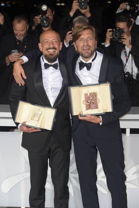 75th Cannes Film Festival 2022, Palme D Or Winner Photocall Pictured: Tarik Saleh, Ruben Ostlund  Copyright: xAlbertoxTerenghix xipa-agency.nex xVeneziax2020x