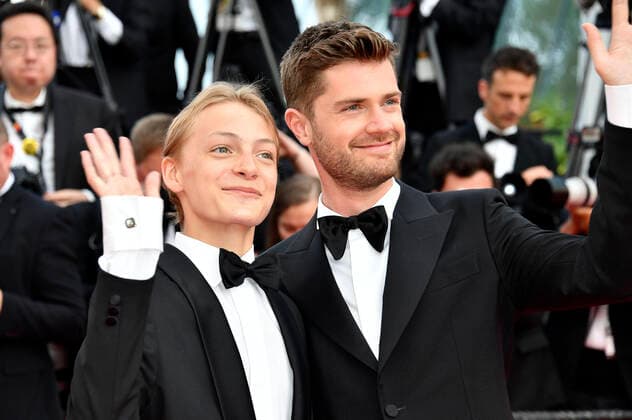 Eden Dambrine und Lukas Dhont bei der Closing Ceremony des Festival de Cannes 2022 75. Internationale Filmfestspiele von Cannes im Palais des Festivals. Cannes, 28.05.2022