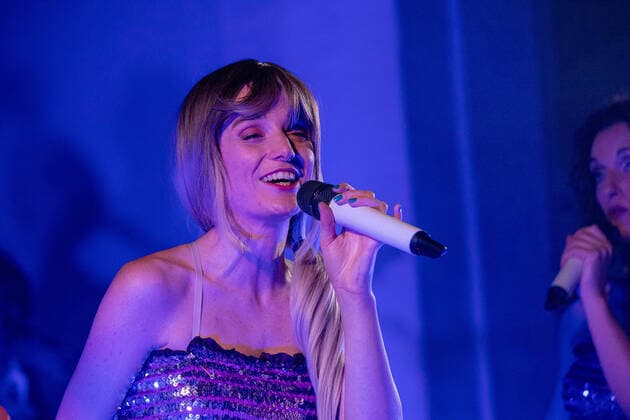 Reutlingen Themenbilder: ABBA Dream - Coverband aus Italien bei der Christuskirche - Evangelische Kirchengemeinde Reutlingen, 28.05.2022, Themenbilder: ABBA Dream - Coverband aus Italien bei der Christuskirche - Evangelische Kirchengemeinde Reutlingen, 28.05.2022, Copyright: xDROFITSCH EIBNERx EP_ddh