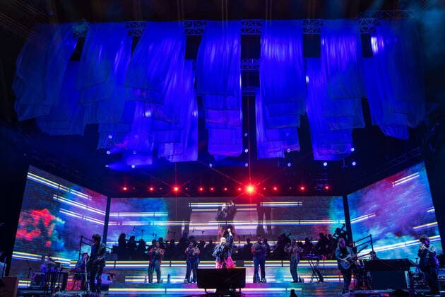 Elisa Toffali stage in Back to the future tour 2022 during Elisa - Back to the Future, Italian singer Music Concert in Verona, Italy, May 28 2022