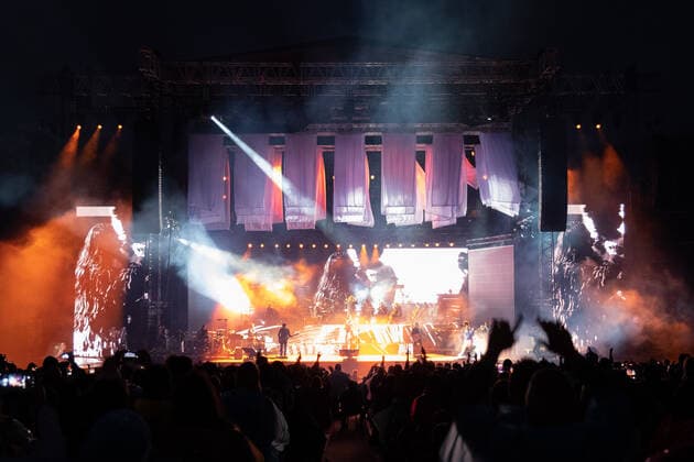 Elisa Toffali stage in Back to the future tour 2022 during Elisa - Back to the Future, Italian singer Music Concert in Verona, Italy, May 28 2022
