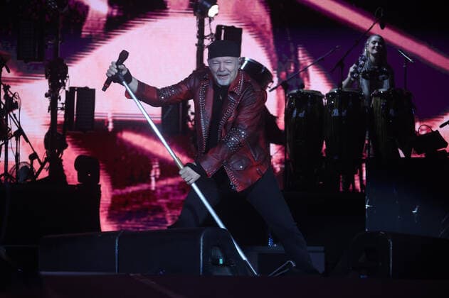 Italian singer Vasco Rossi during his concert at Imola racetrack, Imola, Italy, May 22, 2022 - foto Michele Nucci