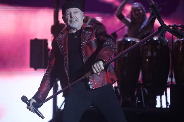 Italian singer Vasco Rossi during his concert at Imola racetrack, Imola, Italy, May 22, 2022 - foto Michele Nucci