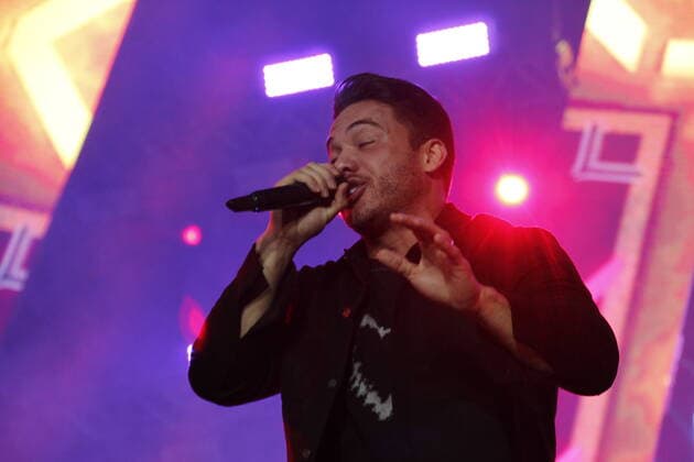May 29, 2022, Pinhais, Parana, Brazil: Singer Wesley Safadao performs during the Curitiba Country Music Festival, held at Expotrade Convencion Center, in Pinhais, metropolitan region of Curitiba, on Sunday (29).  Copyright: xEdsonxdexSouzax