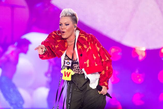 May 29, 2022, Napa, CA, USA: PINK performs during the 2022 BottleRock Napa Valley at Napa Valley Expo on May 29, 2022 in Napa, California. Napa USA - ZUMAs181 20220529_zea_s181_022 Copyright: xImagespacex