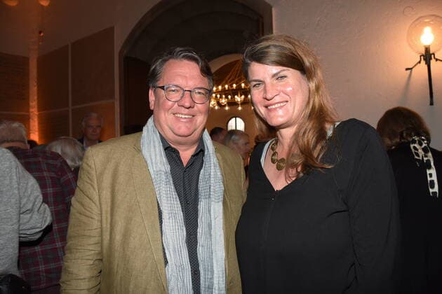 Helmut Schleich Kabaretteist Claudia Stamm Muenchen 30.05.2022 Alten Rathaussaal Verleihung des Dieter-Hildebrandt-Preises 2022 an Severin Groebner Muenchen
