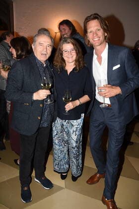 Guenther Doris Sigl Musiker Mike Kraus DJ Muenchen 30.05.2022 Alten Rathaussaal Verleihung des Dieter-Hildebrandt-Preises 2022 an Severin Groebner Muenchen