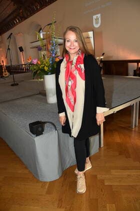 Ulrike Grimm Stadtraetin Muenchen 30.05.2022 Alten Rathaussaal Verleihung des Dieter-Hildebrandt-Preises 2022 an Severin Groebner Muenchen