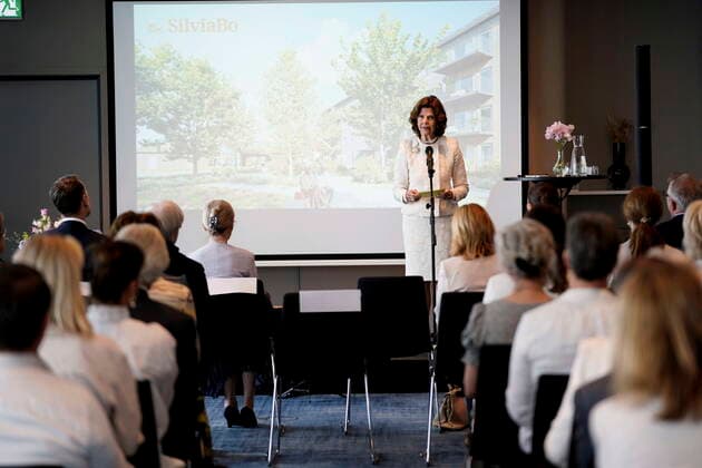 Queen Silvia at the inauguration of H22 City Expo in Helsingborg, Sweden, May 31, 2022 HELSINGBORG SWEDEN x9200x  Copyright: xBjörnxLarssonxRosvall TTx H22 CITY EXPO HELSINGBORG