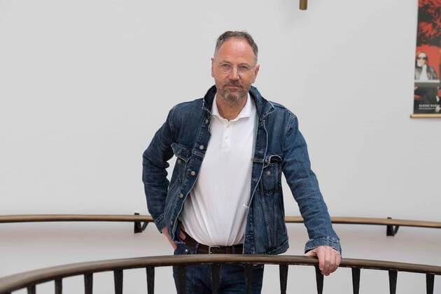 Torsten KOERNER, Körner, Regisseur, Grimmepreistraeger, Pressekonferenz zur Bekanntgabe der Preistraeger fuer den 58. Grimme-Preis 2022 am 31.05.2022 im Grillo-Theater in Essen Deutschland.