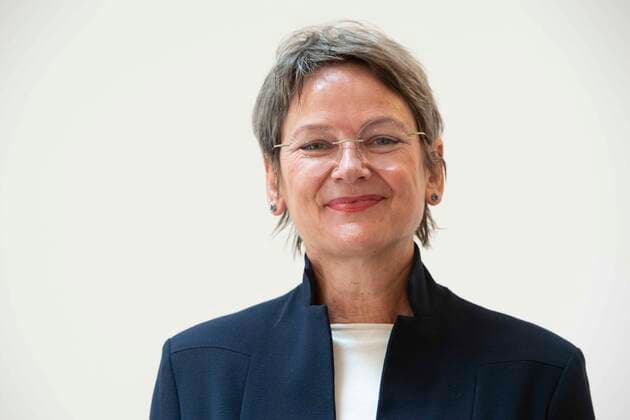 Frauke GERLACH, Direktorin des Adolf-Grimme-Instituts, Pressekonferenz zur Bekanntgabe der Preistraeger fuer den 58. Grimme-Preis 2022 am 31.05.2022 im Grillo-Theater in Essen Deutschland.