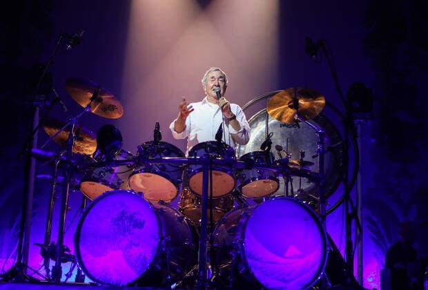 PXL_Nick Mason concert At Zagreb Fair, the concert was held by the drummer and founder of the Pink Floyd band Nick Mason as part of his Nick Mason s Saucerful of Secrets tour. ZeljkoxHladika PIXSELL