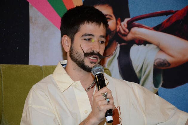 May 31, 2022, Mexico City, Mexico City, Mexico: Colombian singer Camilo Echeverry Correa speaks during a press conference to promote De Adentro Pa Fuera Tour and launch their latest single Ã¢â‚¬ËœPegaoÃ¢â‚¬â ¢ at Presidente Intercontinental Hotel. On May 31, 2022 in Mexico City, Mexico. Mexico City Mexico - ZUMAe321 20220531_zia_e321_024 Copyright: xJorgexGonzalez xEyepixxGroupx