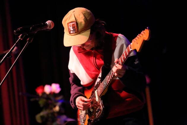 Anika Ostendorf alias Hachiku bei einem Konzert als Support für Kevin Morby im Metropol in Berlin, 31. Mai 2022. Hachiku Konzert Berlin