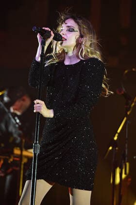 FORT LAUDERDALE FL - MAY 31: Chvrches performs during the Screen Violence North American Tour at Revolution Live on May 31, 2022 in Fort Lauderdale, Florida. Copyright: xmpi04x