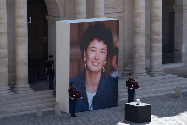 Bilder des Jahres 2022, News 06 Juni News Themen der Woche KW22 National Tribute To Francoise Rudetzki At The Hotel Des Invalides National tribute to Francoise Rudetzki, founder of SOS Attentats, at the Hotel des Invalides, Paris, on 1 June 2022. Paris ILE-DE-FRANCE France  Copyright: xAndreaxSavoranixNerix originalFilename: savoranineri-franatio220601_npTtS.jpg