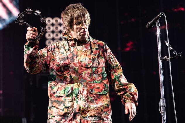 Liam Gallagher performs at the Etihad Stadium in Manchester on June 1st, 2022 as part of his UK Stadium tour. Featuring: Liam Gallagher Where: Manchester, United Kingdom When: 01 Jun 2022 Credit: Graham Finney Cover Images Copyright: xx 51625132 EDITORIAL USE ONLY. NOT FOR USE BY NEWSPAPERS BASED IN THE UK.